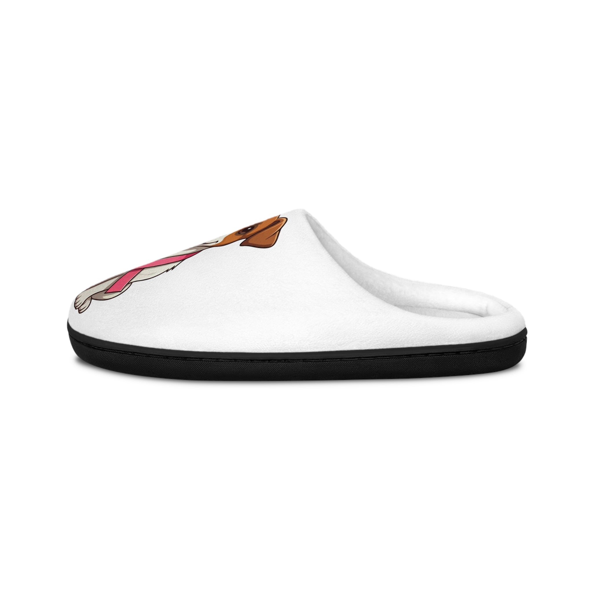 Furbaby Breast Cancer Awareness slippers | Women's Indoor Slippers