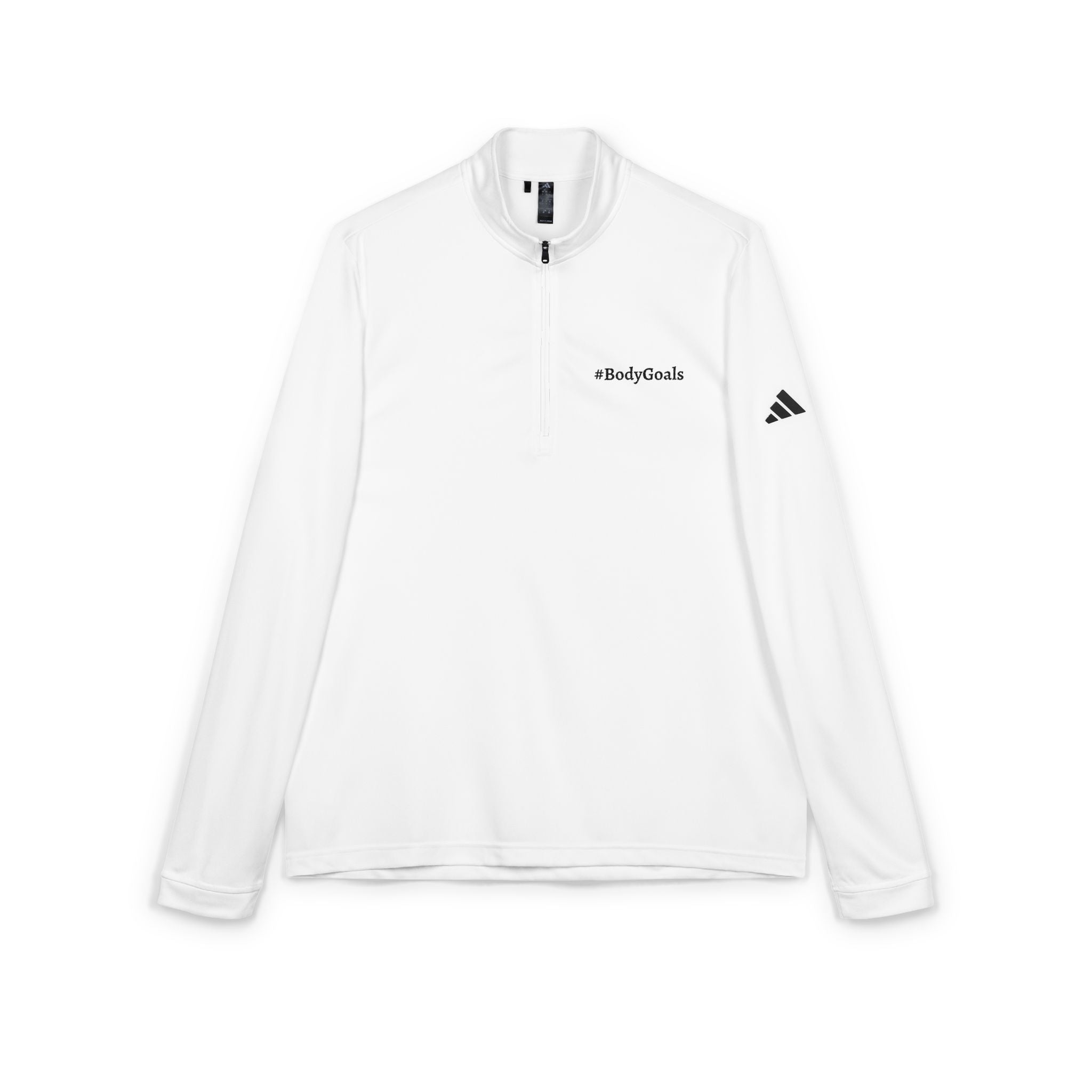 adidas®  #BodyGoals Quarter-Zip Pullover (Embroidery)
