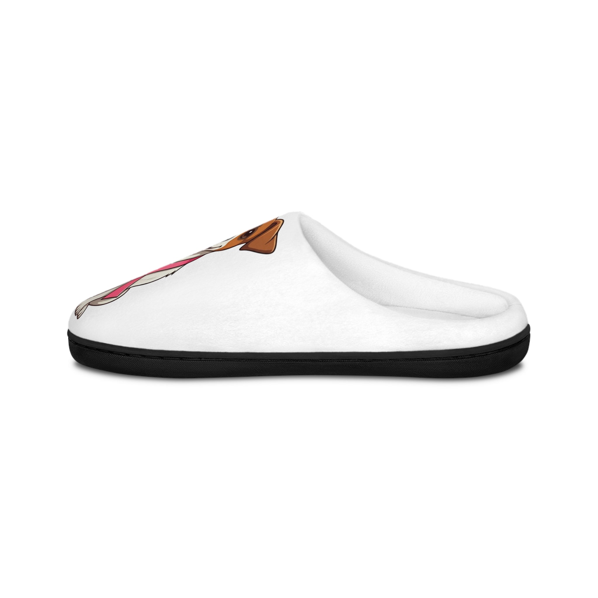 Furbaby Breast Cancer Awareness slippers | Women's Indoor Slippers