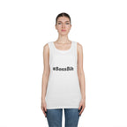 #BossBih Tank Top | Hashtag Script Text Tee, Feminine Empowerment